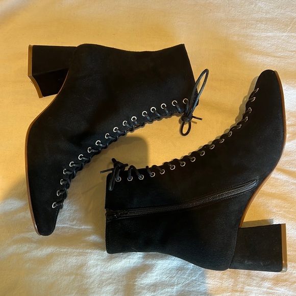 By FAR Becca boots in black suede - Picture 8 of 11